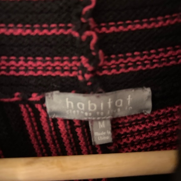 Habitat Women's Cowl Neck Striped Sweater M GUC - Picture 4 of 9